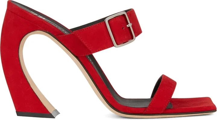 105mm Musa suede sandals