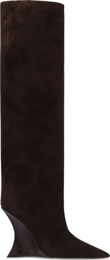 105mm Nina pointed-toe boots