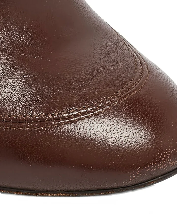 105mm Nova Check heeled boots - Image 5