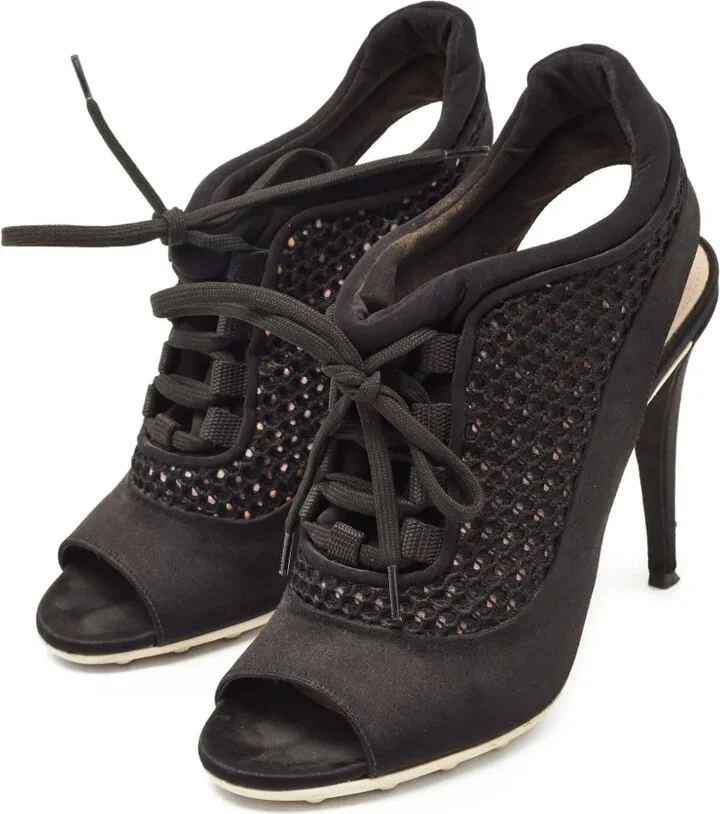 105mm Open-Toe Mesh Sandals - Image 3