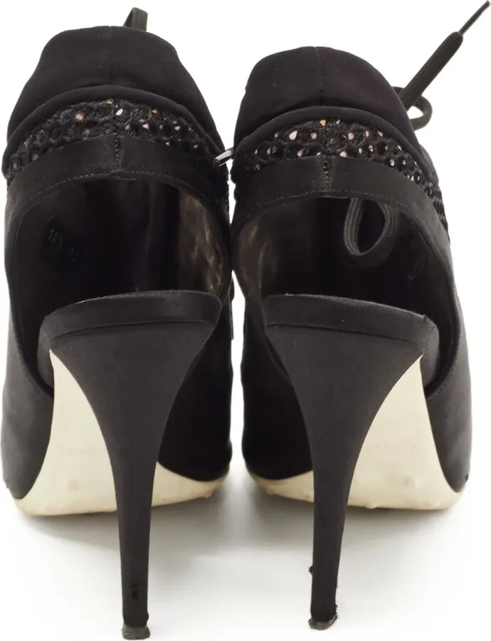 105mm Open-Toe Mesh Sandals - Image 4