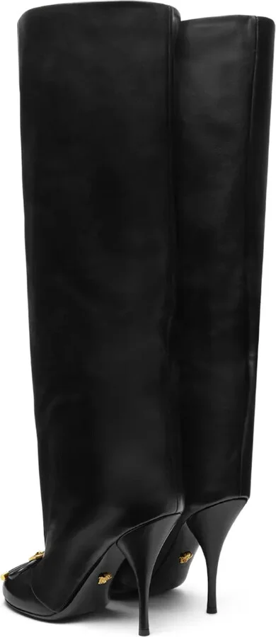 105mm Opera Bow knee-high boots - Image 3