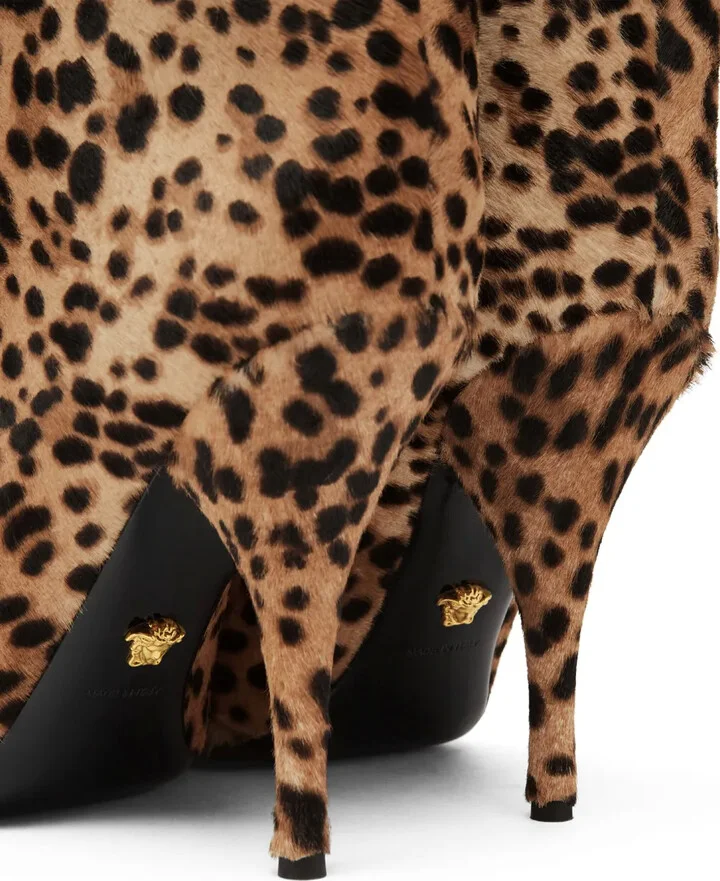 105mm Opera Bow knee-high boots - Image 4