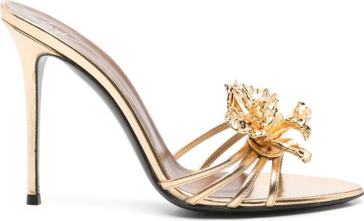 105mm Orchid Mule sandals