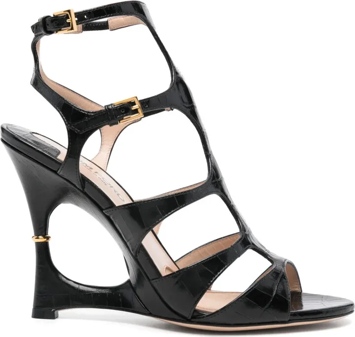 105mm Paradis Cage sandals