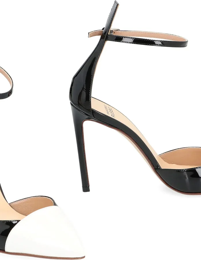 105MM patent leather ankle-strap pumps - Image 3