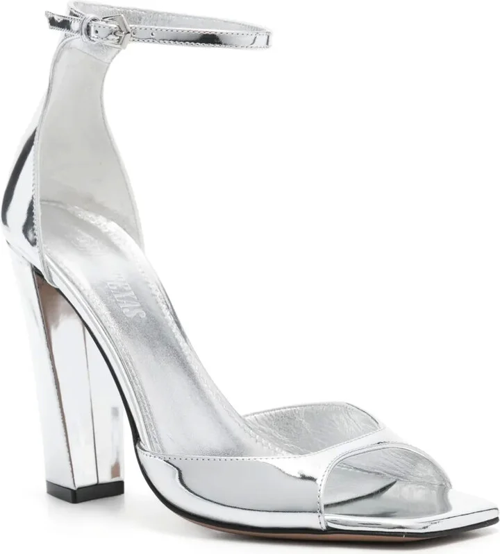 105mm Patent-Leather Sandals - Image 2