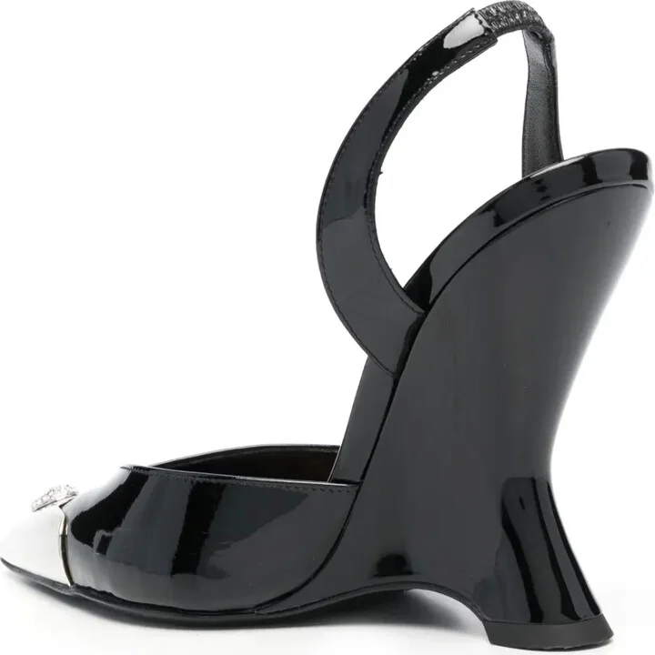 105mm Patent-Leather Sandals - Image 3