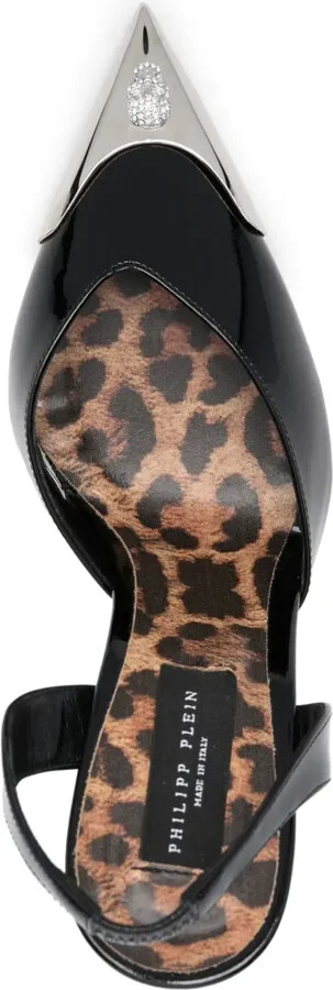 105mm Patent-Leather Sandals - Image 4