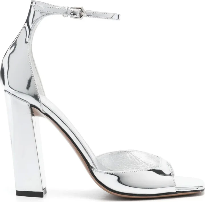 105mm Patent-Leather Sandals