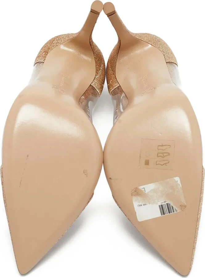 105mm Plexi glittered pointed-toe heels - Image 3