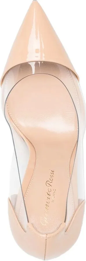 105mm Plexi patent leather pumps - Image 4