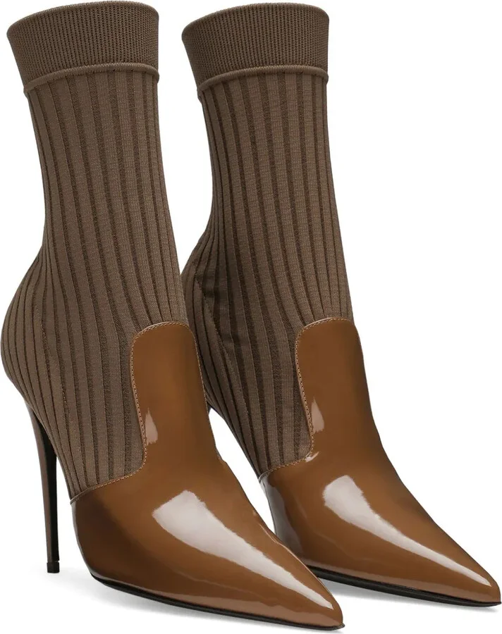 105mm Pointed-Toe Ankle Boots - Image 2