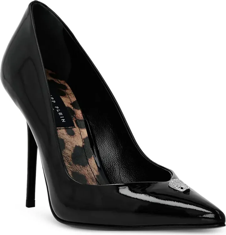105mm Pointed-Toe Leather Pumps - Image 2