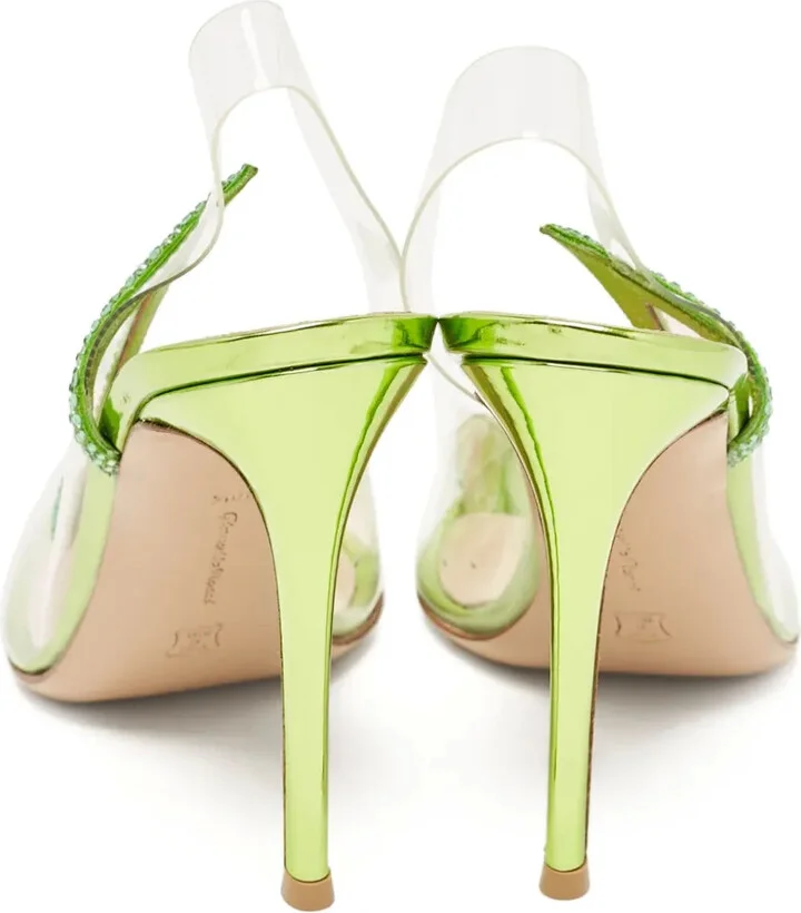 105mm Pointed-Toe Slingback Pumps - Image 3