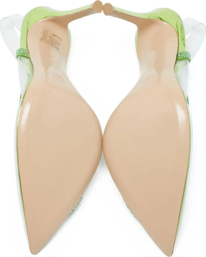 105mm Pointed-Toe Slingback Pumps - Image 4