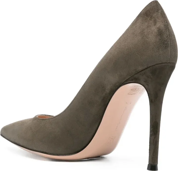 105mm Pointed-Toe Stiletto Heeled Pumps - Image 3