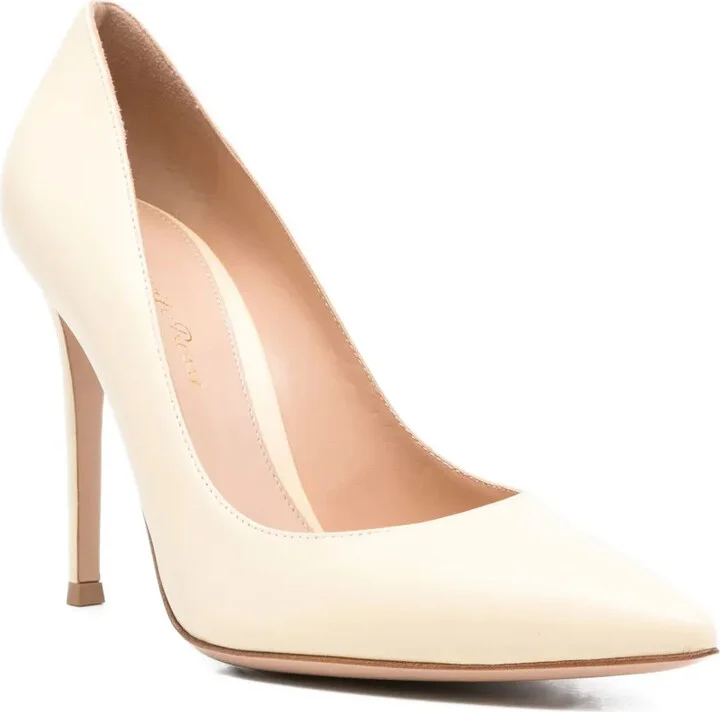105mm Pointed-Toe Stiletto Heeled Pumps - Image 2