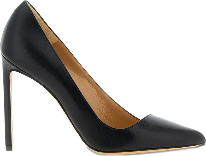 105mm Pointed-Toe Stiletto Pumps
