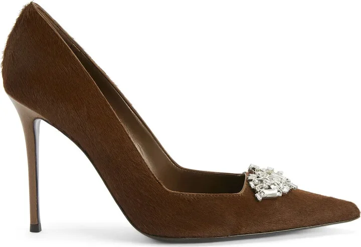 105mm Raquel Crystal pumps