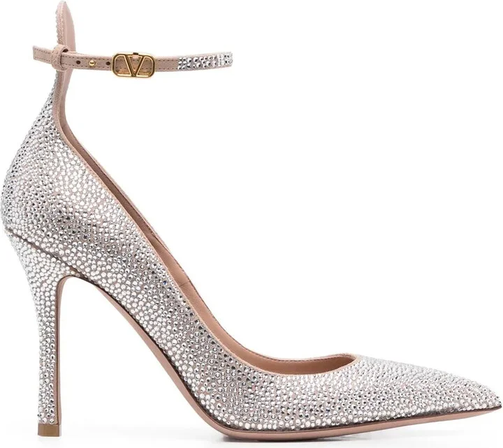 105mm Rhinestone-Embellished Heels - Image 2