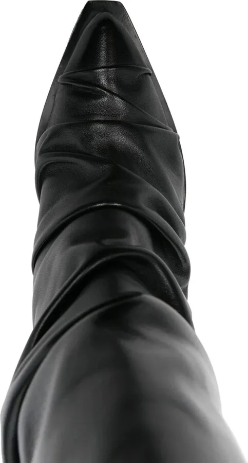 105mm Ruched-Detailed Boots - Image 4