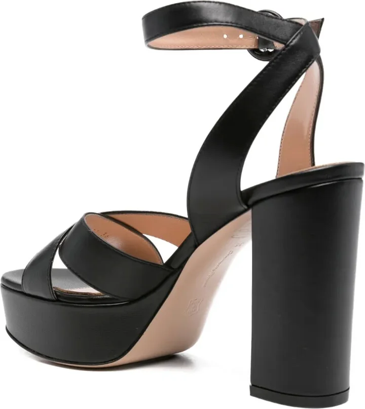 105mm Sabrina crossover platform sandals - Image 3