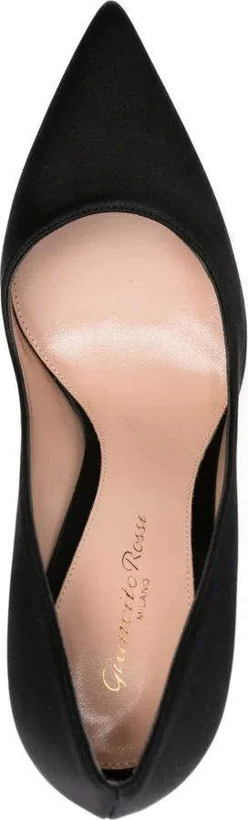 105mm Satin Stiletto Pumps - Image 4