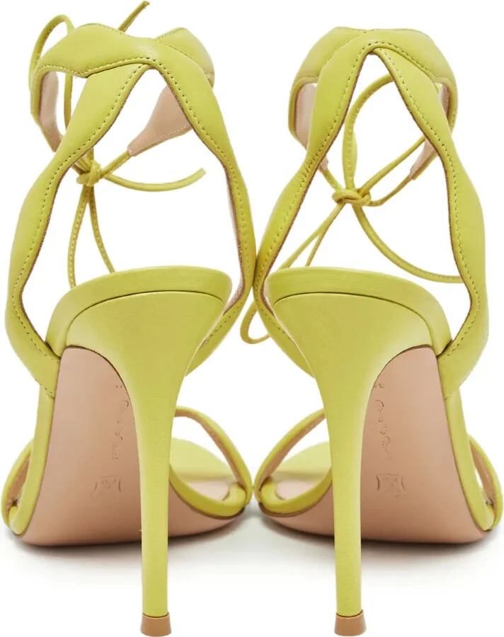 105mm Scalloped Strappy Sandals - Image 3