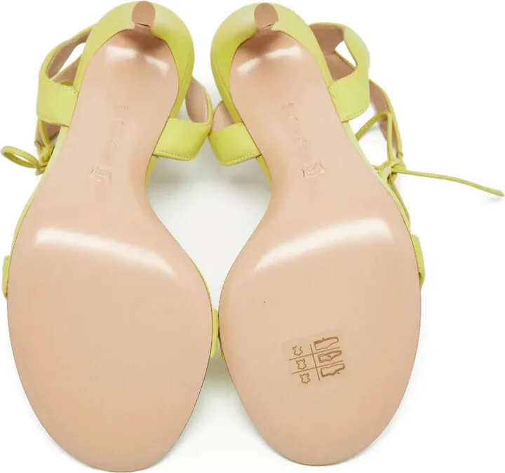 105mm Scalloped Strappy Sandals - Image 4
