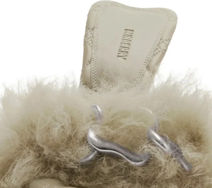 105mm shearling B Minnie sandals - Image 2