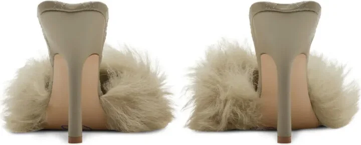 105mm shearling B Minnie sandals - Image 3