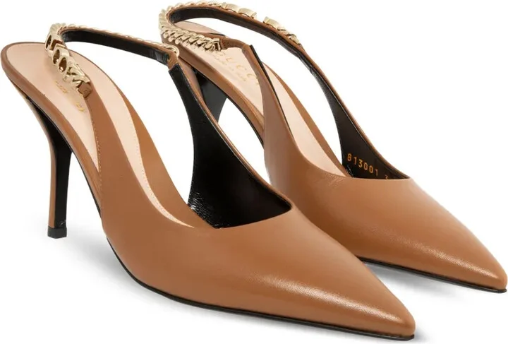 105mm Signoria slingback pumps - Image 2