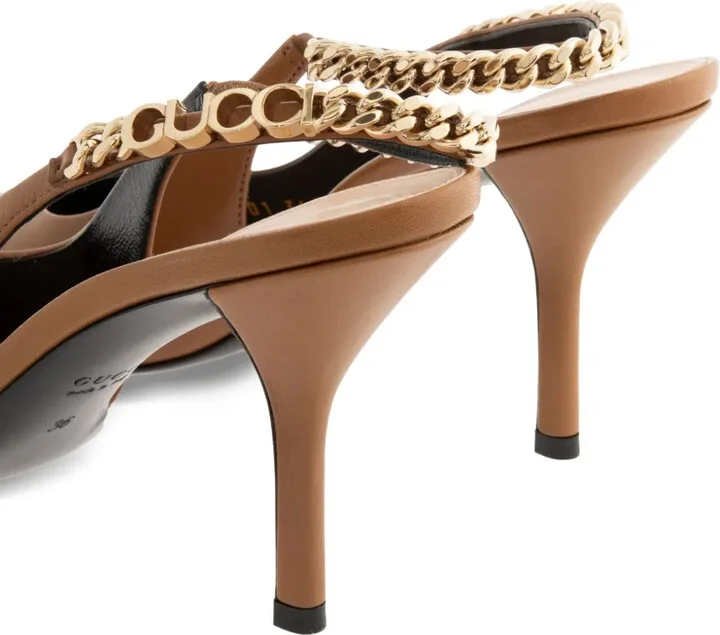 105mm Signoria slingback pumps - Image 4