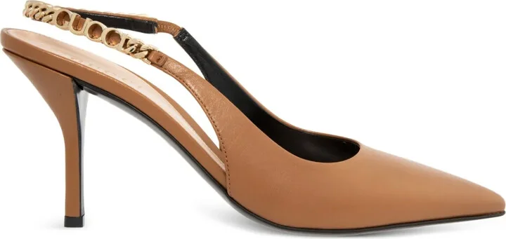 105mm Signoria slingback pumps