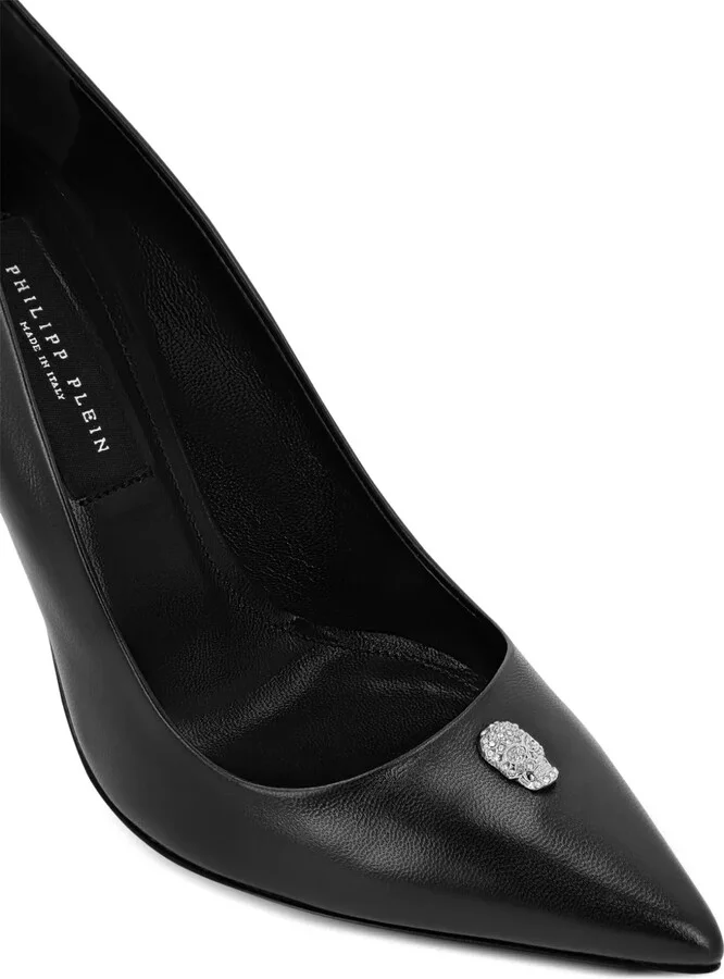 105mm Skull-Appliqué Pumps - Image 4