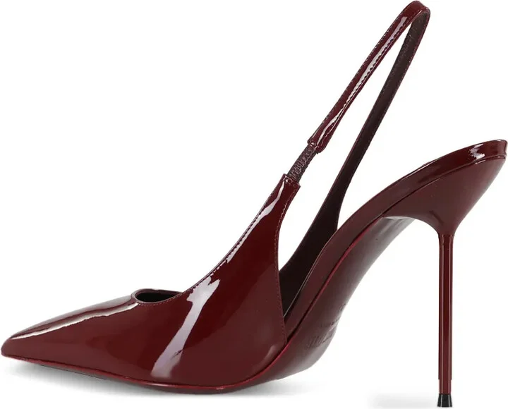 105mm Slingback Pointed-Toe Pumps - Image 3