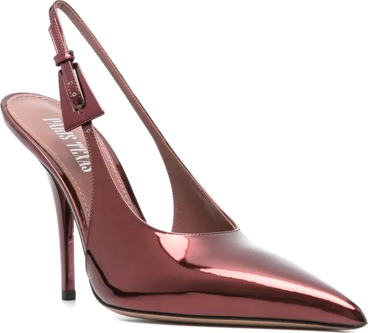 105mm Slingback Pointed-Toe Pumps - Image 2