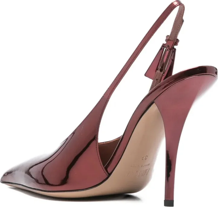 105mm Slingback Pointed-Toe Pumps - Image 3