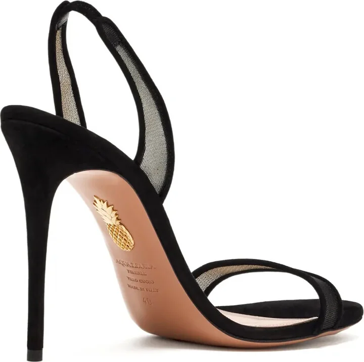 105mm So Nude slingback mesh sandals - Image 4