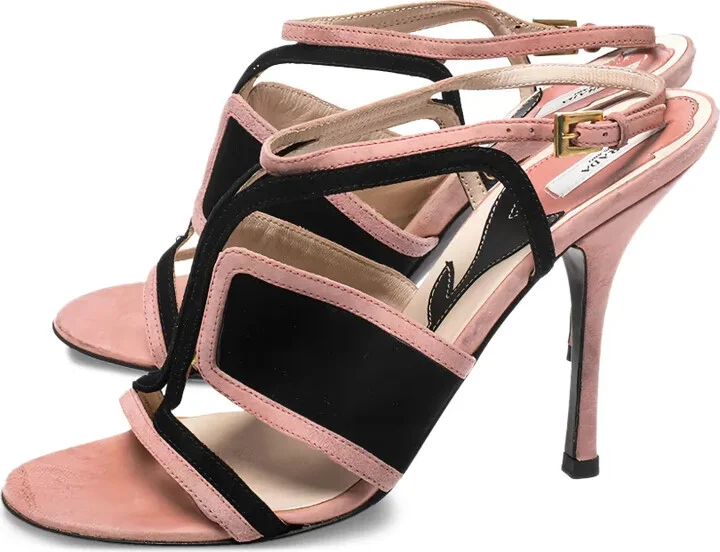 105mm Strappy High-Heeled Sandals - Image 3