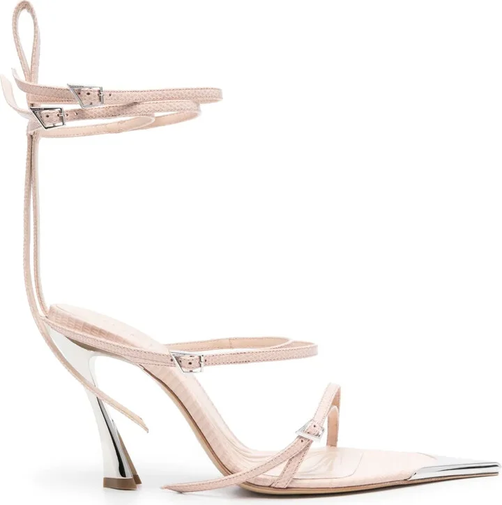105mm Strappy-Loops Sandals