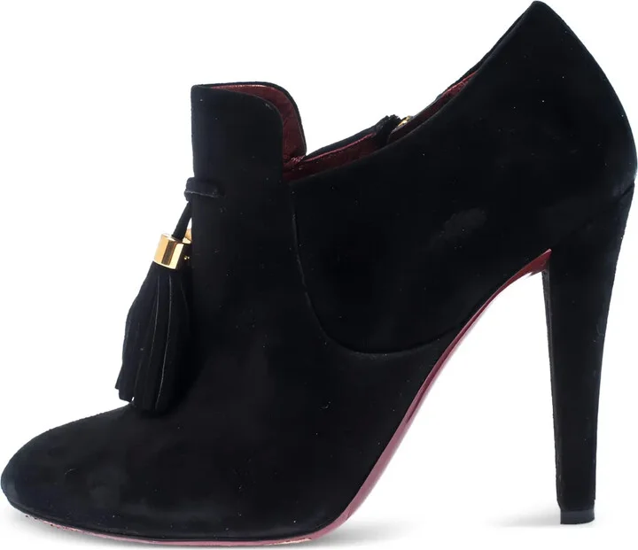105mm Suede Ankle Boots