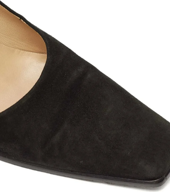 105mm Suede Heeled Pumps - Image 5