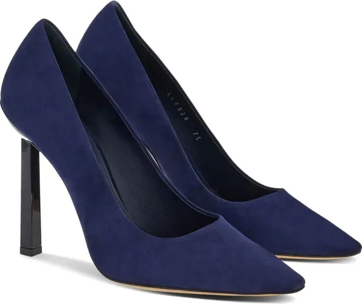 105mm Suede Pump Shoes - Image 2