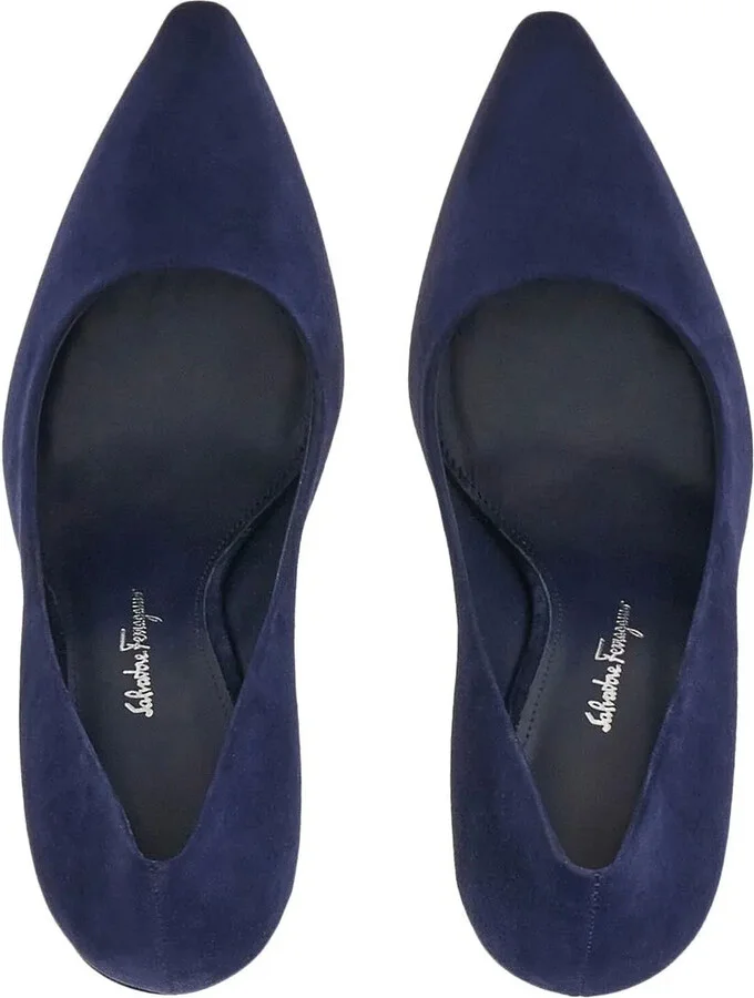 105mm Suede Pump Shoes - Image 4