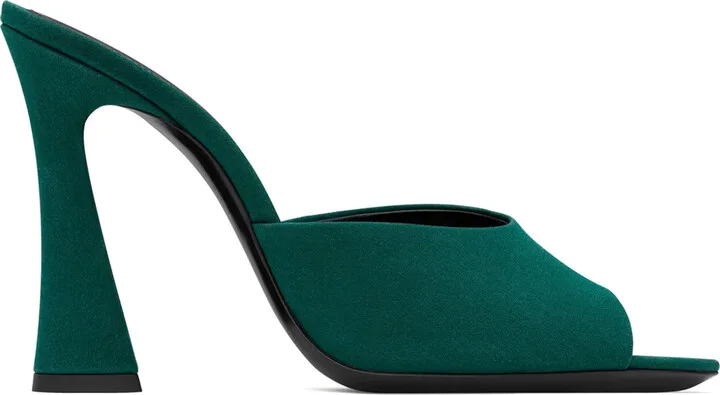 105mm Suite silk sandals