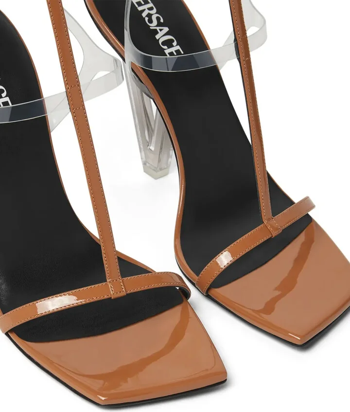 105mm V2025 patent-leather sandals - Image 3