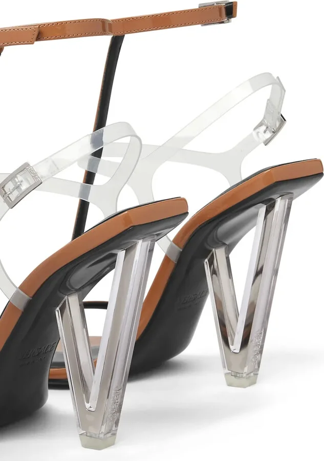 105mm V2025 patent-leather sandals - Image 4