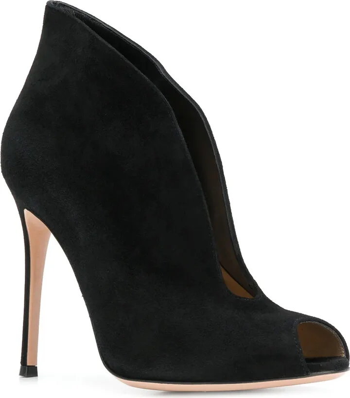 105mm Vamp suede pumps - Image 2